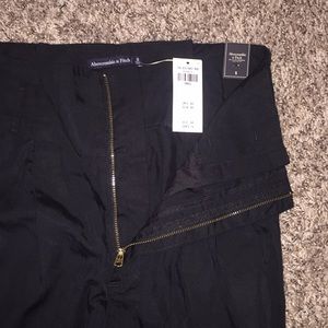 Abercrombie and Fitch super high waisted pants.